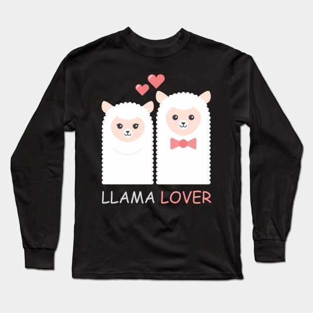 All you need is love and LLAMAS LOVER Long Sleeve T-Shirt by Pannolinno